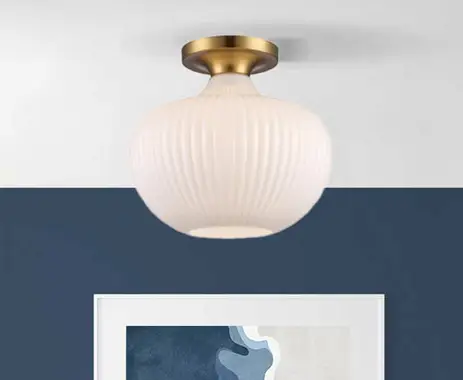 Semi Flush Mount above picture