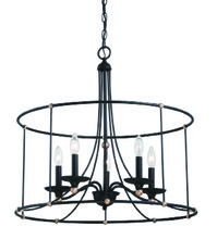 Minka 1047-677 - WESTCHESTER COUNTY - 5 LIGHT CHANDELIER