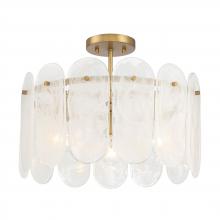 Minka 2596-732 - Oldmill - 3 Light Semi Flush