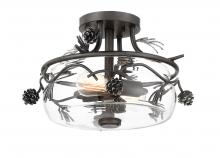  2753-694 - 2 LIGHT SEMI FLUSH