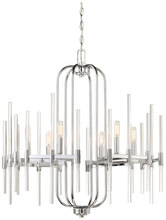  3097-77 - Pillar - 6 Light Chandelier