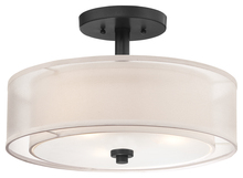  4107-66 - Parsons Studio - 3 Light Semi Flush