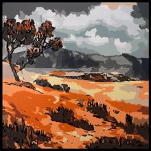 Art by CARTWRIGHT 660287-4545 - Dramatic Desert