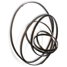 Art by CARTWRIGHT HFW42920 - Wall Art Bronze Metal Rings