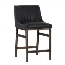 Sunpan 101746 - HALDEN COUNTER STOOL - VINTAGE BLACK