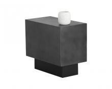 Sunpan 107079 - BLAKELY END TABLE - GUNMETAL