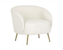 Sunpan 107571 - CLEA LOUNGE CHAIR - ALTRO WHITE