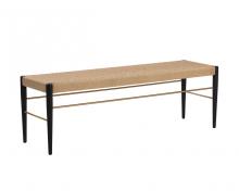 Sunpan 108780 - BONDI BENCH - BLACK