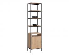 Sunpan 108793 - AMBROSE MODULAR BOOKCASE - SMALL - RUSTIC OAK - BLACK