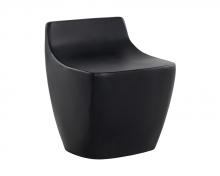 Sunpan 109276 - LEDGER STOOL - BLACK