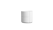 Mobital NIG-BURR-MWHI- - BURROW     Night Table White Sintersone Top White Matte