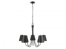  M100142MBK - 5-Light Chandelier in Matte Black