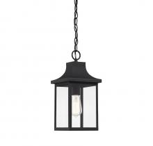  M50052BK - 1-Light Outdoor Hanging Lantern in Black