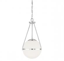  M7025CH - 1-Light Pendant in Chrome