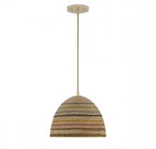  M7034NRC - 1-Light Pendant in Natural Rattan Color