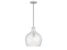  M7053BN - 1-Light Pendant in Brushed Nickel