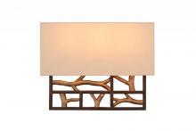  501131BZG - Hudson 3 Light Wall Sconce