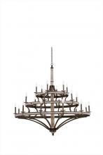  7044FG - Coronado (12+6+6) Light 3 Tier Chandelier