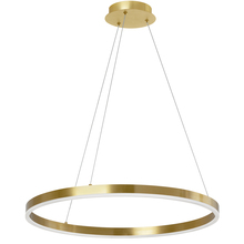 Dainolite CIR-2434C-AGB - 34W Chandelier, AGB w/ FR Acrylic Diffuser