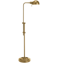  DM1958F-AGB - 1LT Incan Adjustable Pharmacy Floor Lamp, AGB