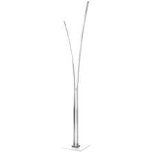  VIN-6536LEDF-SV - 34W Floor Lamp, SV w/ WH Acrylic Diffuser