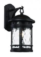  40371 BK - 1 Light Wall Lantern - MEDIUM