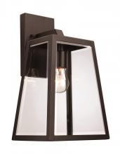  50212 BK - Obsidian 15" Wall Lantern.