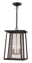  50763 BK - 2LT OUTD HANG LANTERN BELEN ME