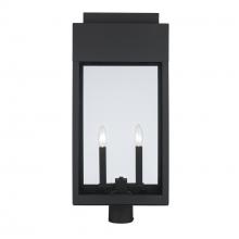  51525 BK - Marley Post Lantern Black