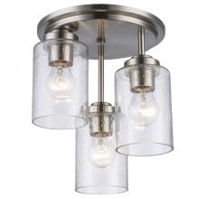  80520-3 BN - Flush Mount Lighting Brushed Nickel