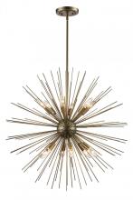  MDN-1453 ASL - 12LT-PENDANT STARBURST-ASL