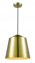  PND-2163 AG - Benjamin 1-Light Metal Bell Shade Pendant