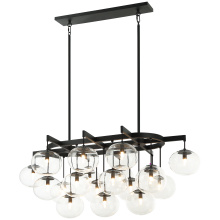 Matteo C38119MB - Bulbus Matte Black Pendant