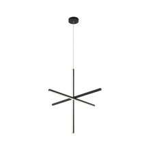 Matteo C38936MB - Crosley Matte Black Pendant