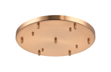 Matteo CP0107AG - Multi Ceiling Canopy (Line Voltage) Aged Gold Brass Canopy