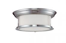  2002F13-BN - 2 Light Flush Mount