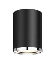 Z-Lite 2303F1-MB-CH - 1 Light Flush Mount