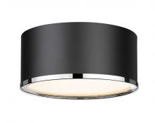 Z-Lite 2303F2-MB-CH - 2 Light Flush Mount