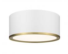 Z-Lite 2303F2-MW-RB - 2 Light Flush Mount