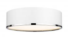 Z-Lite 2303F4-MW-CH - 4 Light Flush Mount