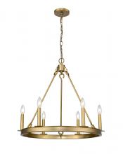  482R-6OBR - 6 Light Chandelier