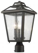 Z-Lite 539PHMR-ORB - 3 Light Outdoor Post Mount Fixture