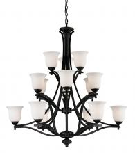  703-15-MB - 15 Light Chandelier