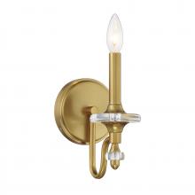  9-1360-1-322 - Champlain 1-Light Wall Sconce in Warm Brass