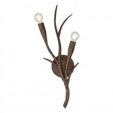  9-5399-2-105 - Palisades 2-Light Wall Sconce in Bark by Breegan Jane