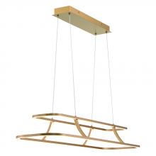 Eurofase 43877-027 - Cadoux 1 Light Chandelier in Gold