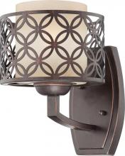  60/4561 - Margaux - 1 Light Vanity Fixture w/ Chestnut Glass