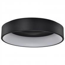  62/1454R1 - Orbit; 30 Watt LED Flush Mount; Black Finish