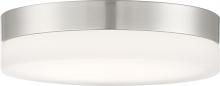  62/460 - Pi - 14"- LED Flush - Brushed Nickel Finish