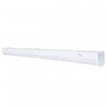  65/699 - LED 4 ft; Linear Strip Light; 30W/40W/50W; White Finish; CCT Selectable; 100-277V; Integrated EM &